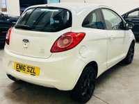 USED 2016 16 FORD KA 1.2 Zetec White Edition Hatchback 3 Door Petrol Manual Euro 6 (s/s) (69 ps) CAMBELT KIT AT 6,344 MILES AUG 2024