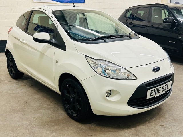 2016 16 Ford Ka 1.2 Zetec White Edition Hatchback 3 Door Petrol Manual Euro 6 (s/s) (69 ps)