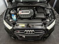 USED 2017 17 AUDI S3 2.0 TFSI Black Edition Saloon 4dr Petrol S Tronic quattro Euro 6 (s/s) (310 ps) Panther Black | Ghost | Car play