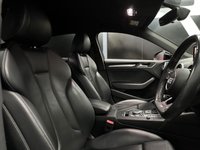 USED 2017 17 AUDI S3 2.0 TFSI Black Edition Saloon 4dr Petrol S Tronic quattro Euro 6 (s/s) (310 ps) Panther Black | Ghost | Car play