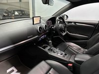 USED 2017 17 AUDI S3 2.0 TFSI Black Edition Saloon 4dr Petrol S Tronic quattro Euro 6 (s/s) (310 ps) Panther Black | Ghost | Car play