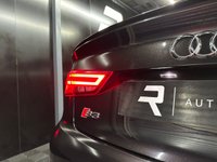 USED 2017 17 AUDI S3 2.0 TFSI Black Edition Saloon 4dr Petrol S Tronic quattro Euro 6 (s/s) (310 ps) Panther Black | Ghost | Car play