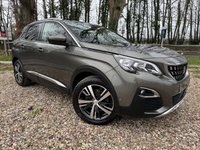 USED 2019 68 PEUGEOT 3008 1.5 BlueHDi Allure SUV 5dr Diesel EAT Euro 6 (s/s) (130 ps) 1 OWNER FROM NEW, FULL P/S/H
