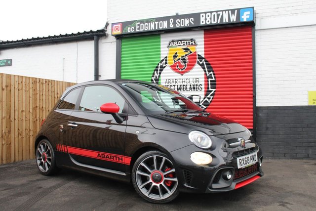 2018 68 Abarth 595c 1.4 T-Jet Turismo 70th Cabrio 2dr Petrol Manual Euro 6 (165 bhp)