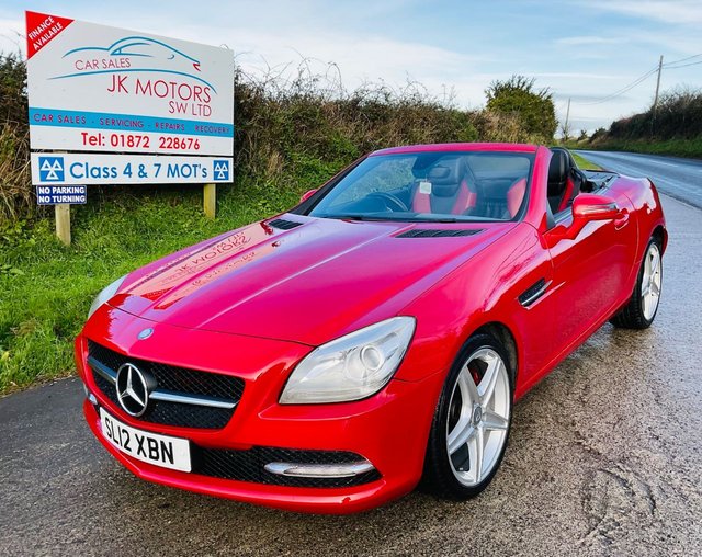 2012 12 Mercedes-Benz Slk 2.1 SLK250 CDI BlueEfficiency Convertible 2dr Diesel G-Tronic+ Euro 5 (s/s) (204 ps)