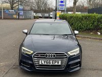 USED 2016 66 AUDI A3 1.4 TFSI CoD S line Saloon 4dr Petrol S Tronic Euro 6 (s/s) (150 ps) 