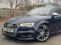 USED 2016 66 AUDI A3 1.4 TFSI CoD S line Saloon 4dr Petrol S Tronic Euro 6 (s/s) (150 ps) 