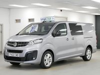 USED 2022 22 VAUXHALL VIVARO 3100 2.0 D 145 BHP L2 LONG ELITE CREWCAB 6 SEATER SAT NAV | 145 BHP | L2 LONG | 6 SEATER !