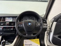 USED 2017 17 BMW X3 2.0 20d SE SUV 5dr Diesel Auto xDrive Euro 6 (s/s) (190 ps) SATNAV DAB BLUETOOTH HETD SEAT