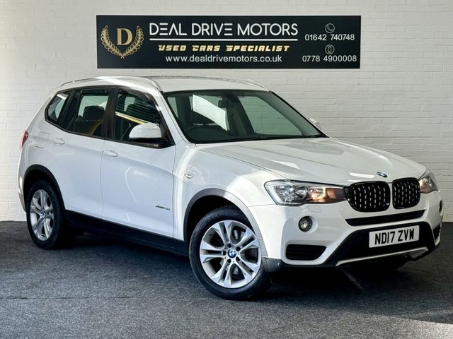 2017 17 BMW X3 2.0 20d SE SUV 5dr Diesel Auto xDrive Euro 6 (s/s) (190 ps)