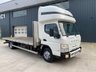 USED 2020 20 FUSO CANTER MITSUBISHI CANTER FUSO 7.5 TONNE FLATBED WITH SLEEPER POD AND TUCK AWAY TAIL LIFT 