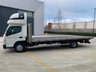 USED 2020 20 FUSO CANTER MITSUBISHI CANTER FUSO 7.5 TONNE FLATBED WITH SLEEPER POD AND TUCK AWAY TAIL LIFT 