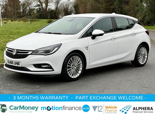 2017 66 Vauxhall Astra 1.4i Turbo Elite Nav Hatchback 5dr Petrol Manual Euro 6 (150 ps)