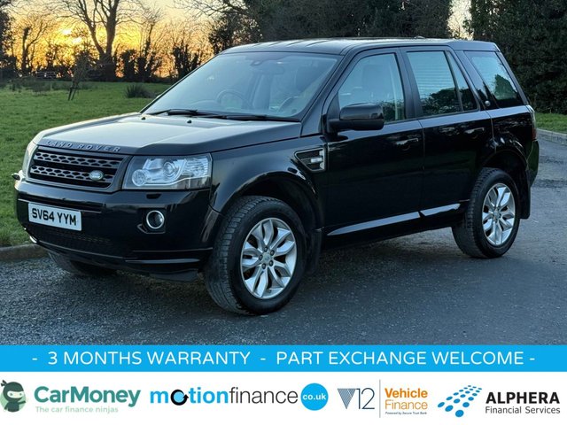 2014 64 Land Rover Freelander 2 2.2 TD4 SE SUV 5dr Diesel Manual 4WD Euro 5 (s/s) (150 ps)