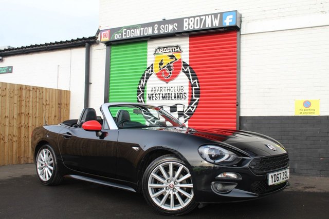 2017 67 Fiat 124 Spider 1.4 MultiAir Lusso Plus Convertible 2dr Petrol Euro 6 (140 ps)