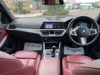 USED 2022 22 BMW 3 SERIES 2.0 320i M Sport Saloon 4dr Petrol Auto Euro 6 (s/s) (184 ps) HTD SEATS-M SPORT PRO-RED LEATHER