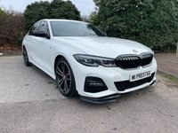USED 2022 22 BMW 3 SERIES 2.0 320i M Sport Saloon 4dr Petrol Auto Euro 6 (s/s) (184 ps) HTD SEATS-M SPORT PRO-RED LEATHER