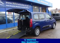 USED 2020 70 CITROEN BERLINGO 1.5 BlueHDi Feel AUTO WHEELCHAIR ACCESS WAV Auto, 3 Seats + wheelchair accessible