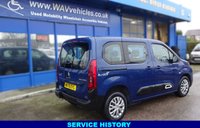USED 2020 70 CITROEN BERLINGO 1.5 BlueHDi Feel AUTO WHEELCHAIR ACCESS WAV Auto, 3 Seats + wheelchair accessible