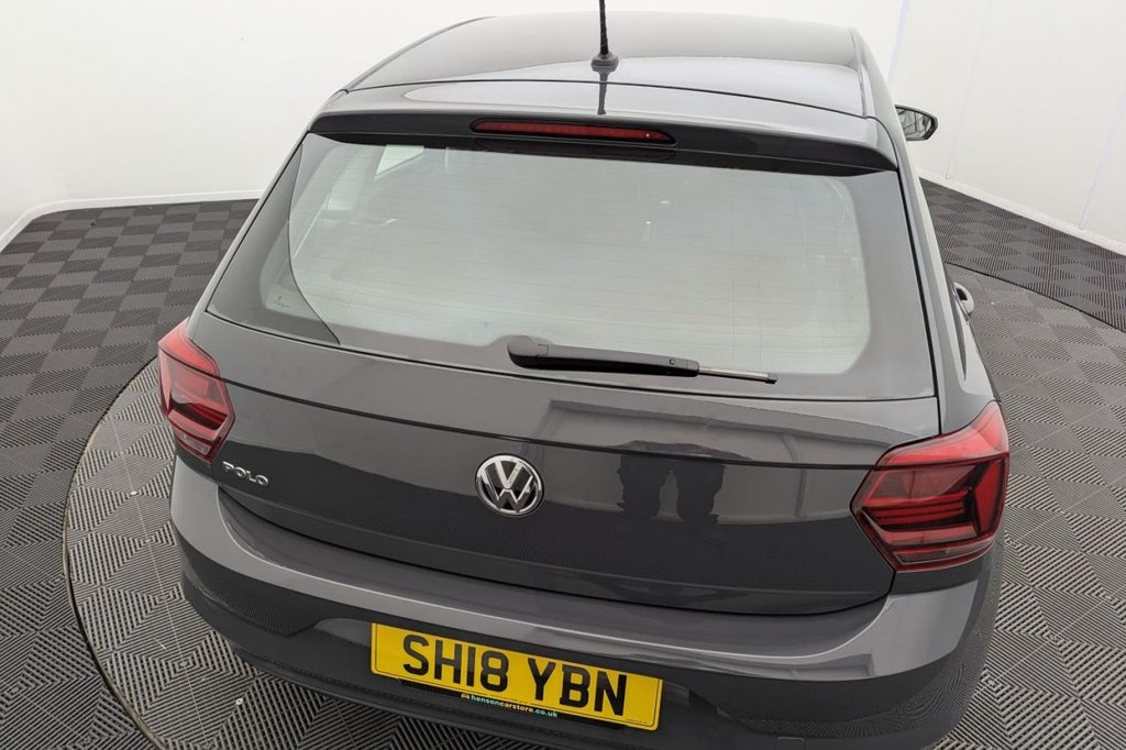 USED 2018 18 VOLKSWAGEN POLO 1.0 SE Hatchback 5dr Petrol Manual Euro 6 (s/s) (65 ps) Apple Car Play Cruise Control