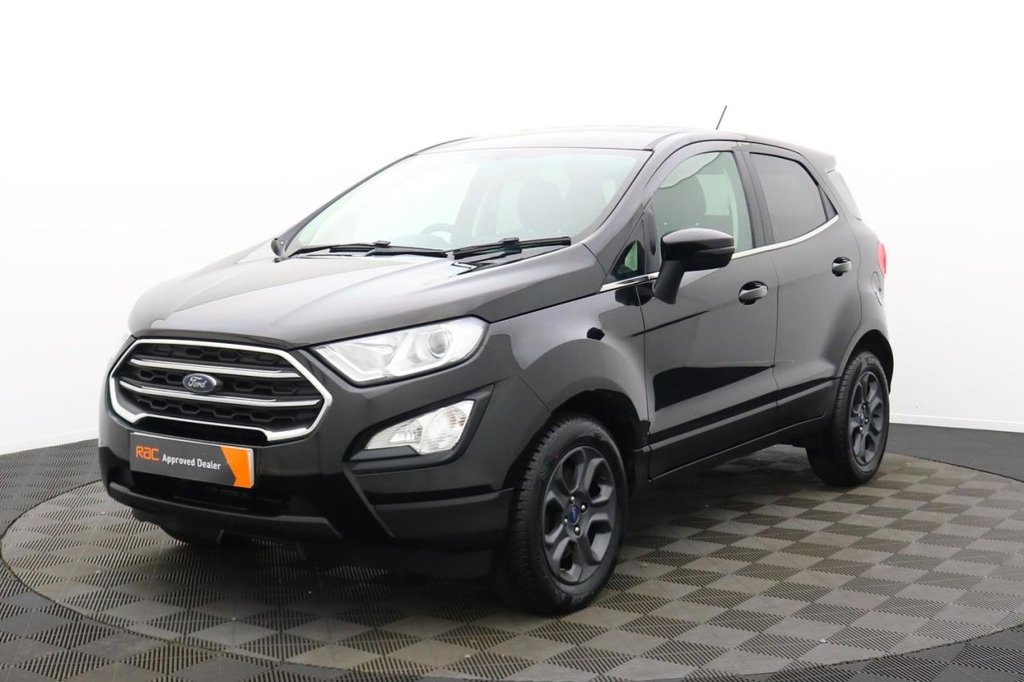 USED 2018 68 FORD ECOSPORT 1.0T EcoBoost GPF Zetec SUV 5dr Petrol Auto Euro 6 (s/s) (125 ps) Reversing Camera Bluetooth