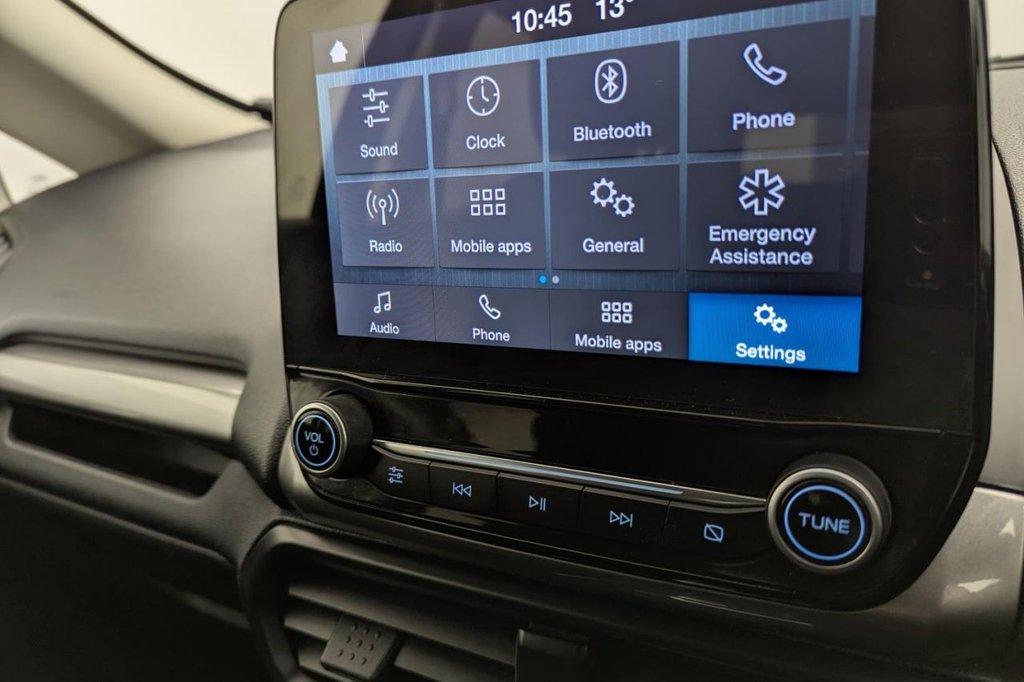 USED 2018 68 FORD ECOSPORT 1.0T EcoBoost GPF Zetec SUV 5dr Petrol Auto Euro 6 (s/s) (125 ps) Reversing Camera Bluetooth