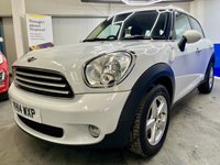 USED 2014 14 MINI COUNTRYMAN 1.6 Cooper D SUV 5dr Diesel Manual Euro 5 (s/s) (112 ps) &pound;35Tax,1P.Owner,Sensors