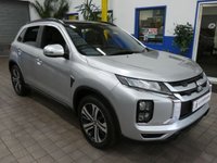 USED 2021 21 MITSUBISHI ASX 2.0 MIVEC Exceed SUV 5dr Petrol Manual Euro 6 (s/s) (150 ps) SAT NAV LEATHER SUNROOF REAR VIEW CAMERA 1 OWNER EXCELLENT SERVICE HISTORY MITSUBISHI WARRANTY TO JUNE 2026