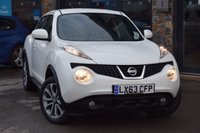 USED 2013 63 NISSAN JUKE 1.6 DIG-T Tekna SUV 5dr Petrol CVT 4WD Euro 5 (190 ps) FULL NISSAN SERVICE HISTORY 2 KEYS