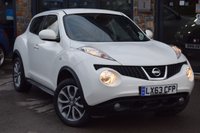 USED 2013 63 NISSAN JUKE 1.6 DIG-T Tekna SUV 5dr Petrol CVT 4WD Euro 5 (190 ps) FULL NISSAN SERVICE HISTORY 2 KEYS