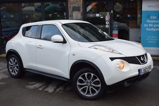 2013 63 Nissan Juke 1.6 DIG-T Tekna SUV 5dr Petrol CVT 4WD Euro 5 (190 ps)