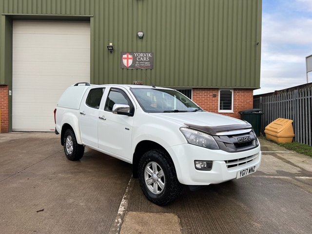 2017 17 Isuzu D-Max 2.5 TD Eiger Pickup 4dr Diesel Manual 4x4 (192 g/km, 161 bhp)