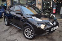 USED 2017 17 NISSAN JUKE 1.6 Tekna SUV 5dr Petrol XTRON Euro 6 (117 ps) 360 Aerial View Camera