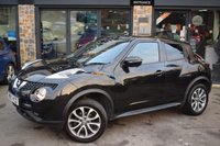 USED 2017 17 NISSAN JUKE 1.6 Tekna SUV 5dr Petrol XTRON Euro 6 (117 ps) 360 Aerial View Camera
