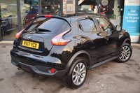USED 2017 17 NISSAN JUKE 1.6 Tekna SUV 5dr Petrol XTRON Euro 6 (117 ps) 360 Aerial View Camera