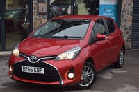 USED 2016 66 TOYOTA YARIS 1.33 Dual VVT-i Icon Hatchback 5dr Petrol Multidrive S Euro 6 (99 ps) AUX-ALLOYS-LOW MILEAGE