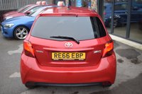 USED 2016 66 TOYOTA YARIS 1.33 Dual VVT-i Icon Hatchback 5dr Petrol Multidrive S Euro 6 (99 ps) AUX-ALLOYS-LOW MILEAGE
