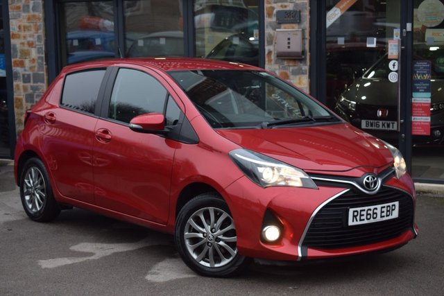 2016 66 Toyota Yaris 1.33 Dual VVT-i Icon Hatchback 5dr Petrol Multidrive S Euro 6 (99 ps)
