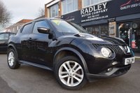 USED 2016 16 NISSAN JUKE 1.6 N-Connecta SUV 5dr Petrol XTRON Euro 6 (117 ps) AUTOMATIC 2 KEYS