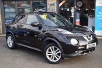 USED 2016 16 NISSAN JUKE 1.6 N-Connecta SUV 5dr Petrol XTRON Euro 6 (117 ps) AUTOMATIC 2 KEYS