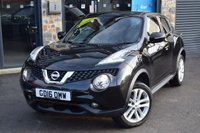 USED 2016 16 NISSAN JUKE 1.6 N-Connecta SUV 5dr Petrol XTRON Euro 6 (117 ps) AUTOMATIC 2 KEYS