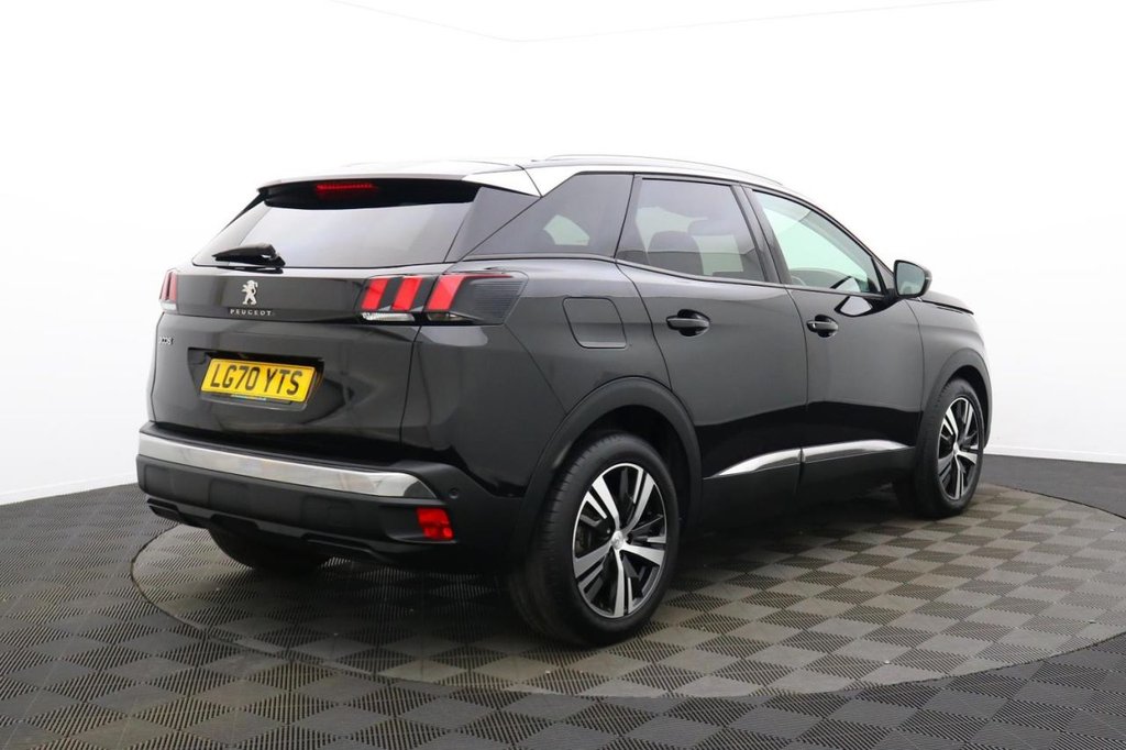 USED 2020 70 PEUGEOT 3008 1.2 PureTech Allure SUV 5dr Petrol Manual Euro 6 (s/s) (130 ps) Apple Car Play Half Leather