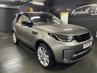 USED 2017 17 LAND ROVER DISCOVERY 5 3.0 TD V6 First Edition SUV 5dr Diesel Auto 4WD Euro 6 (s/s) (258 ps) RARE FIRST EDITION - SILICONE SILVER - 7 SERVICES TO 71K - LOW OWNERS - GLASS PANORAMIC ROOF - HEATED AND COOLED FRONT + REAR SEATS - 360 CAMERAS - EBONY LEATHER INTERIOR - SIDE STEPS