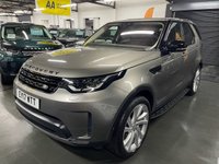 USED 2017 17 LAND ROVER DISCOVERY 5 3.0 TD V6 First Edition SUV 5dr Diesel Auto 4WD Euro 6 (s/s) (258 ps) RARE FIRST EDITION - SILICONE SILVER - 7 SERVICES TO 71K - LOW OWNERS - GLASS PANORAMIC ROOF - HEATED AND COOLED FRONT + REAR SEATS - 360 CAMERAS - EBONY LEATHER INTERIOR - SIDE STEPS