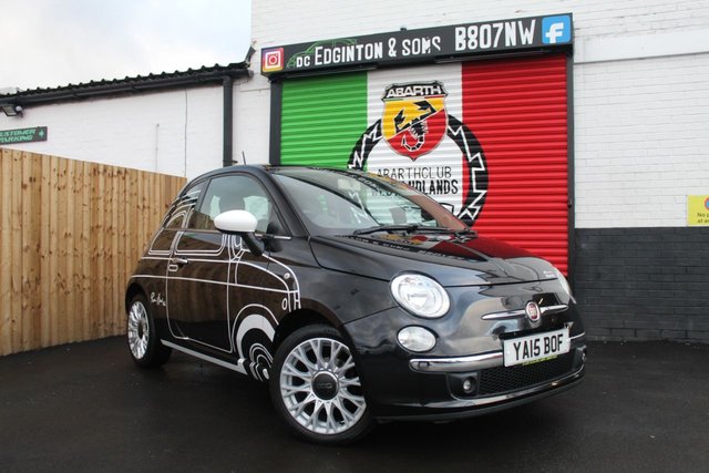 2015 15 Fiat 500 1.2 Ron Arad Edition(1 OF 200 UK CARS) Hatchback 3dr Petrol Manual Euro 6 (s/s) (69 bhp)