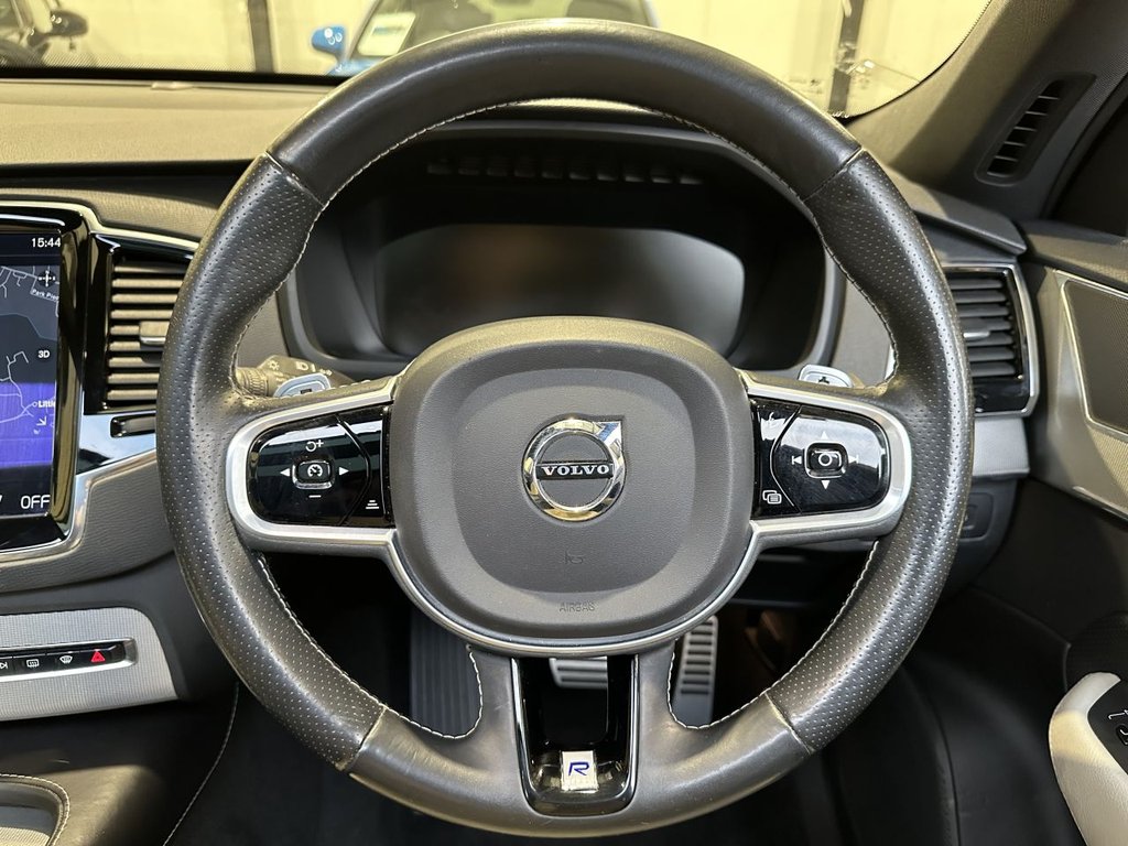 USED 2017 17 VOLVO XC90 2.0 D5 PowerPulse R-Design SUV 5dr Diesel Auto 4WD Euro 6 (s/s) (235 ps) 1 OWNER|PAN ROOF|2 YR WARRANTY