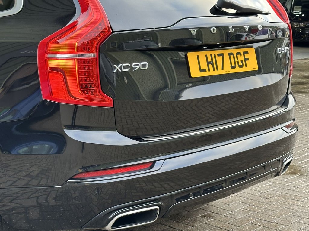 USED 2017 17 VOLVO XC90 2.0 D5 PowerPulse R-Design SUV 5dr Diesel Auto 4WD Euro 6 (s/s) (235 ps) 1 OWNER|PAN ROOF|2 YR WARRANTY