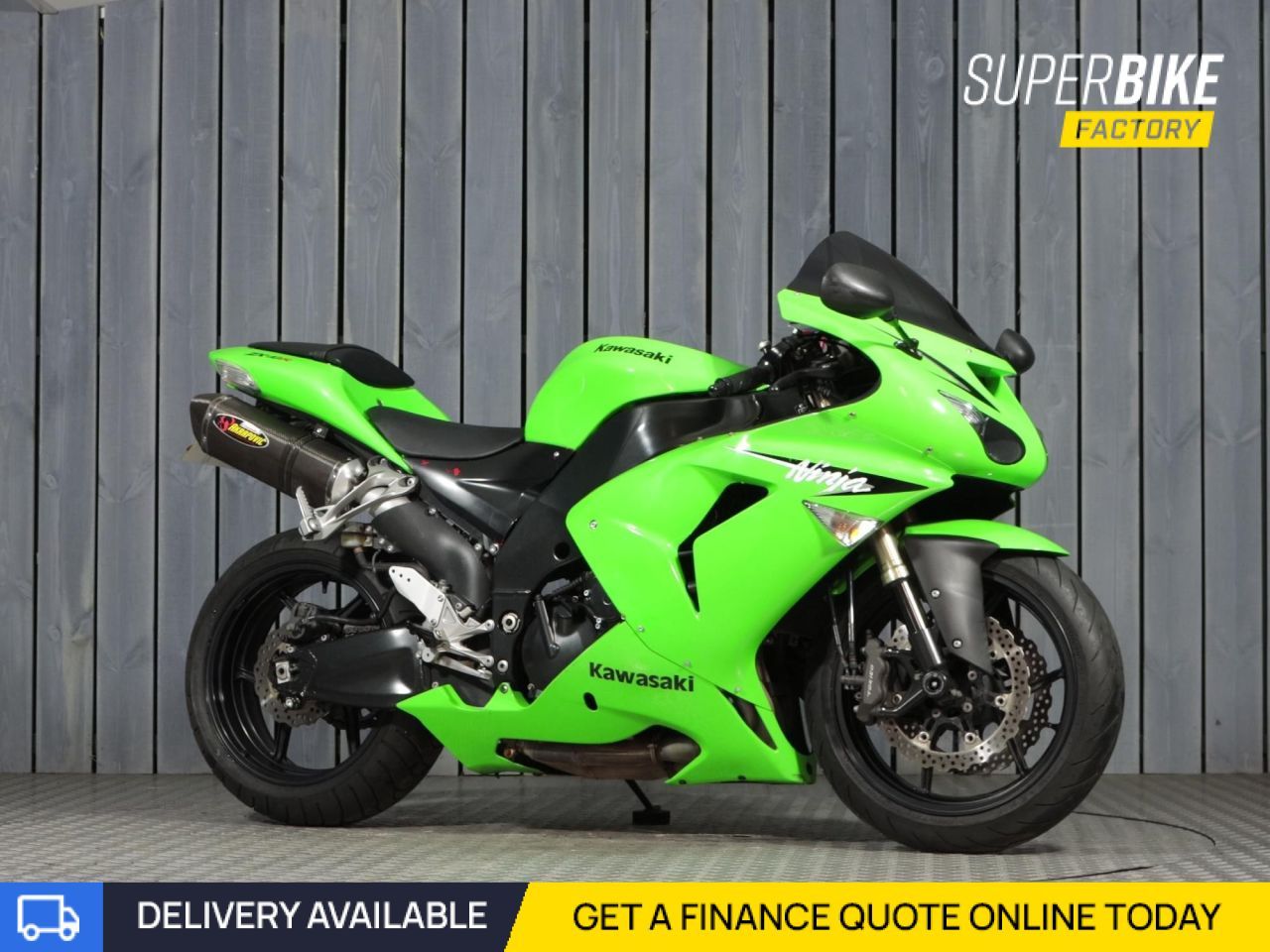2007 KAWASAKI NINJA ZX-10R GREEN with 14424 miles - Used