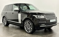 USED 2016 65 LAND ROVER RANGE ROVER 4.4 SD V8 Autobiography SUV 5dr Diesel Auto 4WD Euro 6 (s/s) (339 ps) Striking Borealis Black "Optional Extra"  Autobiography 4.4 SDV 8  Rear Seat Entertainment System, 22" 6 Spoke Alloy Wheels, Deployable Side Steps, Privacy Glass, Panoramic Glass Roof