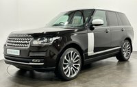 USED 2016 65 LAND ROVER RANGE ROVER 4.4 SD V8 Autobiography SUV 5dr Diesel Auto 4WD Euro 6 (s/s) (339 ps) Striking Borealis Black "Optional Extra"  Autobiography 4.4 SDV 8  Rear Seat Entertainment System, 22" 6 Spoke Alloy Wheels, Deployable Side Steps, Privacy Glass, Panoramic Glass Roof